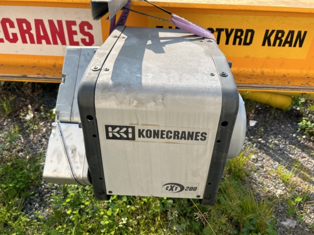 1237465-6 Traverse 1.6 ton Konecranes motor-driven remote controlled