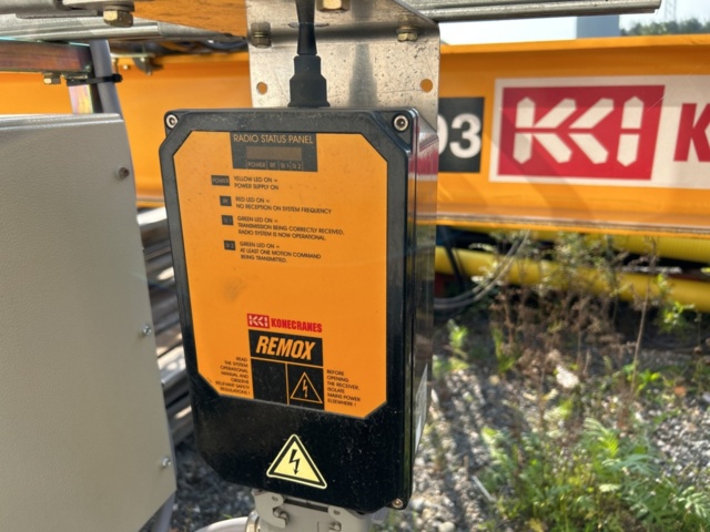 1237465-11 Traverse 1.6 ton Konecranes motor-driven remote controlled
