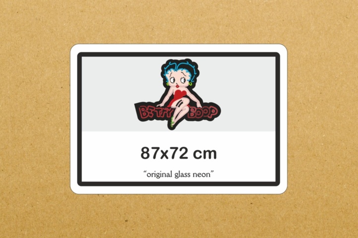 1249674-4 New neon sign Betty Boop 87x72 cm