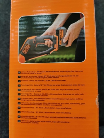 1250380-3 Grass trimmer Black & Decker STC1840EPC-QW 18V