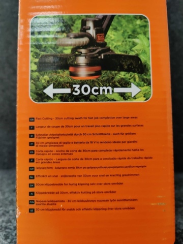 1250380-5 Grass trimmer Black & Decker STC1840EPC-QW 18V