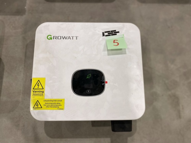 1250356-1 Växelriktare solceller - Growatt 15 TL3-X