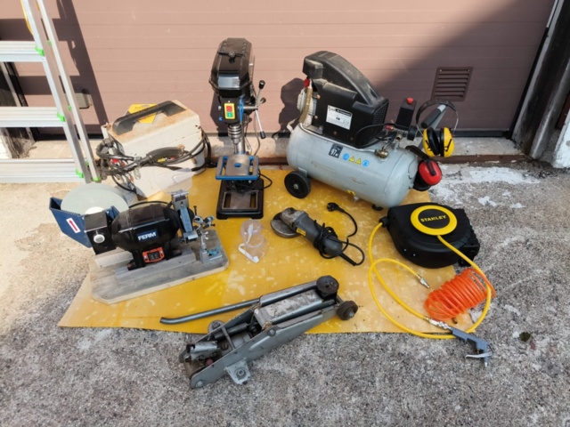 1236893-2 Kompressor, Slip, Pelarborr & Svets