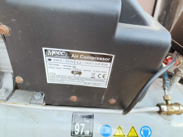 1236893-4 Kompressor, Slip, Pelarborr & Svets