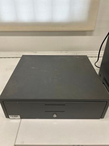 1224565-5 Lexmark printer, cash drawer, various cables and connectors