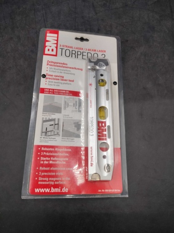 1251082-2 BMI laser level Torpedo 3, 240 mm - Shipping included