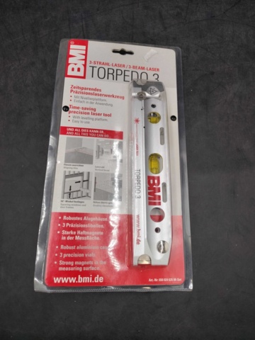 1251083-2 BMI laser level Torpedo 3, 240 mm - Shipping included