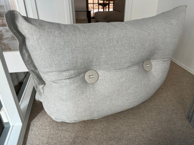 1215135-10 Loungefåtöljer x2 Fatboy & sidobord