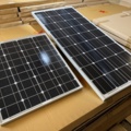 1252594-2 Monocrystalline solar panels 12V 50W and 100W with installation accessories