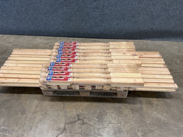 1252544-2 Staket Jabo överliggare, underliggare, räckespelare, ändstolpar