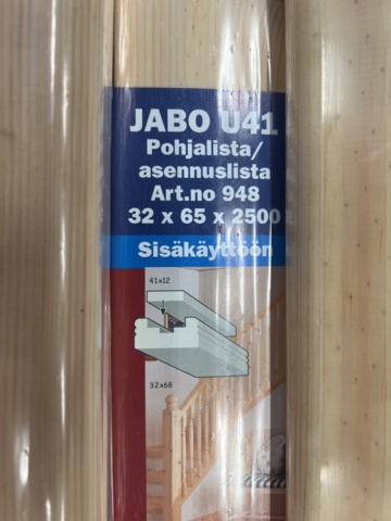 1252544-8 Staket Jabo överliggare, underliggare, räckespelare, ändstolpar