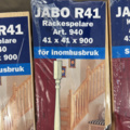 1252544-11 Staket Jabo överliggare, underliggare, räckespelare, ändstolpar