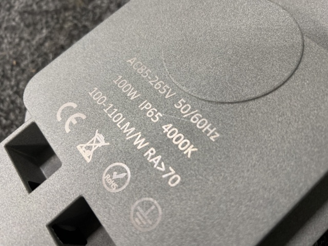 1252553-6 4 stycken LED-lampor för utomhusbruk 100W