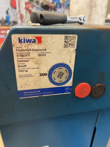 1180976-4 Scissor lift - Nussbaum Jumbo Lift II NT