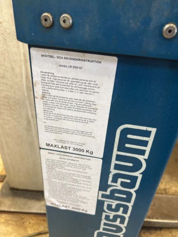 1180976-6 Scissor lift - Nussbaum Jumbo Lift II NT