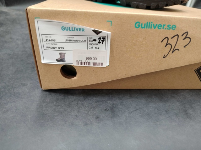 1220128-4 Gulliver boots, size 27 - Shipping included