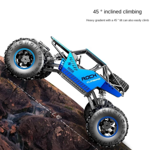 1253077-5 Radiostyrd Offroad Bil Svart - Fri frakt