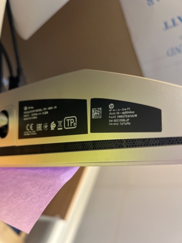 1243070-4 Desktop computer HP All-in-One 24 and receipt printer