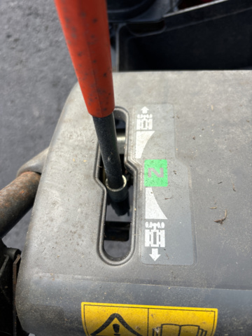 1135469-13 Honda HS 828 snow thrower