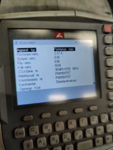 1241922-18 Marking machine FlyMarker mini 85/45 plus