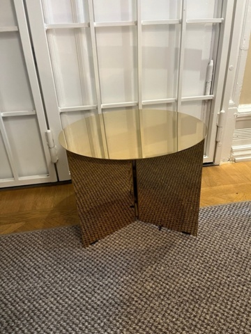 1253439-1 Hay, sidobord, "Slit table", Danmark Mässing