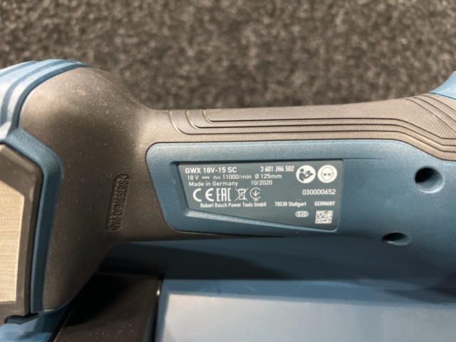 1253539-5 Angle grinder Bosch GWX 18V-15 SC