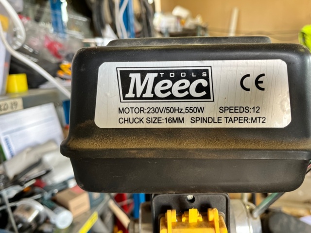 1253792-4 Pillar Drilling Machine - Meec Tools