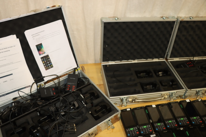 1173774-9 18 Honeywell ScanPal EDA50K PDAs with charger