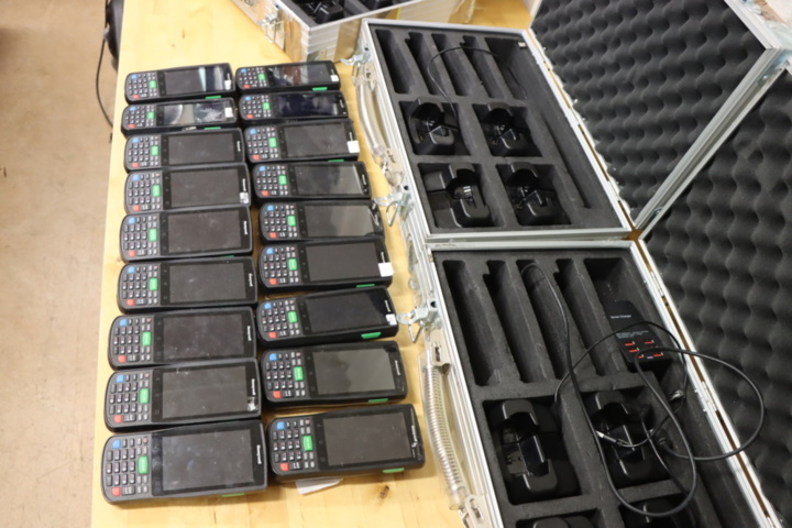 1173774-18 18 Honeywell ScanPal EDA50K PDAs with charger