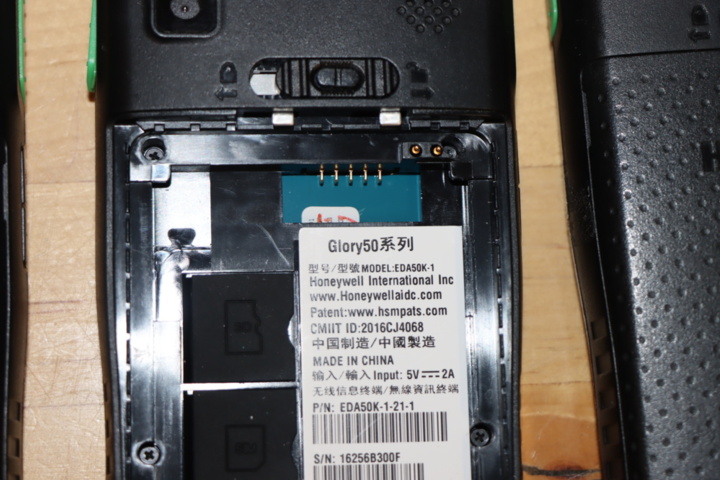 1173774-20 18 Honeywell ScanPal EDA50K PDAs with charger