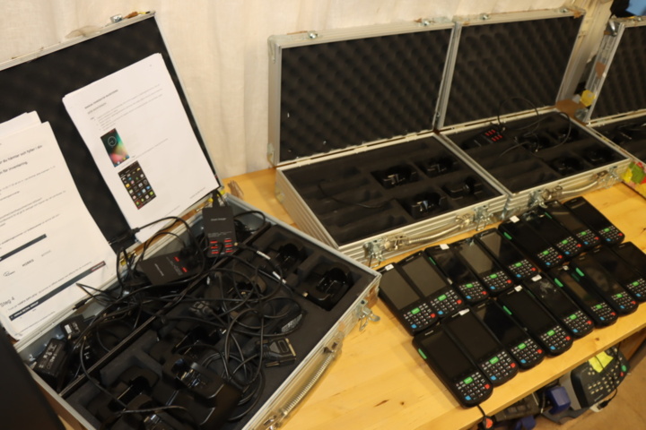 1173774-29 18 Honeywell ScanPal EDA50K PDAs with charger