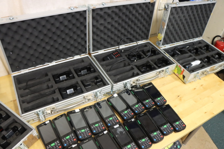 1173774-30 18 Honeywell ScanPal EDA50K PDAs with charger