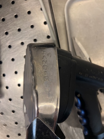 1244534-7 Kebab grill with kebab saw - Potis E 3-N