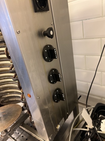 1244534-10 Kebab grill with kebab saw - Potis E 3-N