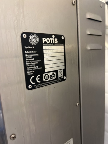 1244534-13 Kebab grill with kebab saw - Potis E 3-N