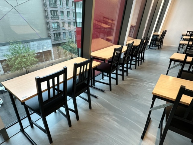 956553-2 25 chairs Ikea Stefan black