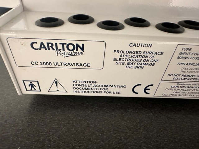 956587-3 Microcurrent instrument Carlton CC 2000 Ultra Visage