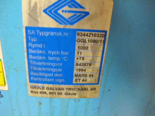 1222027-7 Tork / oljeskiljare / vattenseparator