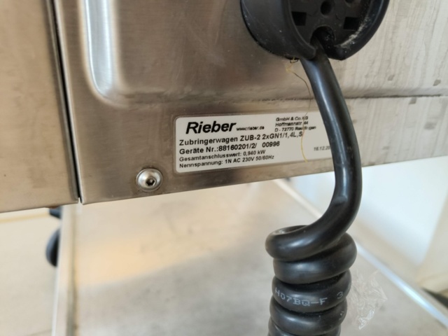 1236929-7 Canteen heater Rieber