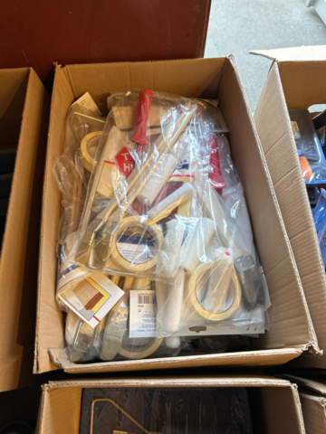 1248967-5 Stort parti med måleritillbehör