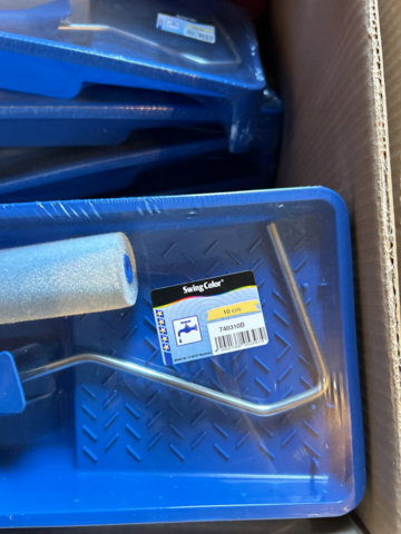 1248967-6 Stort parti med måleritillbehör