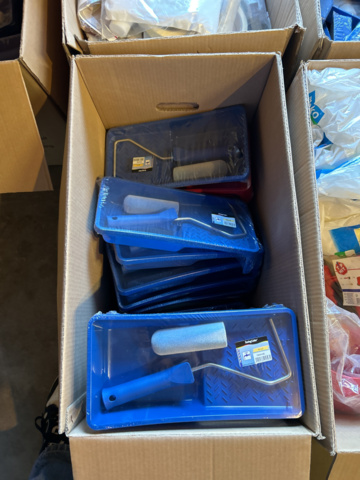 1248967-7 Stort parti med måleritillbehör