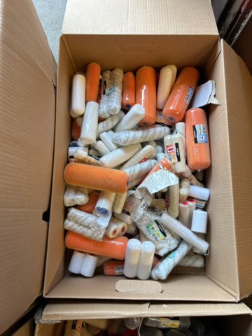 1248967-11 Stort parti med måleritillbehör