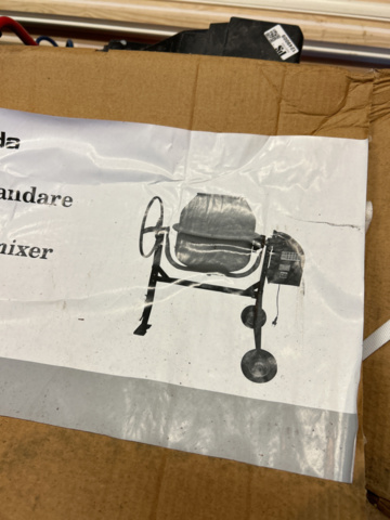 1249008-3 Concrete mixer - Grunda HCM 450 (New/unused)