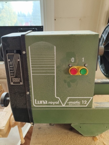 1236961-5 Lathe Luna Royal Matic 12