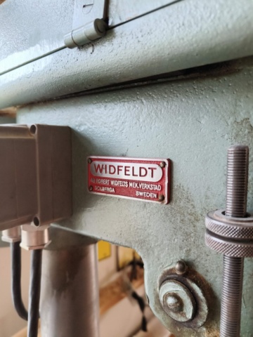 1236962-5 Pelarborrmaskin Widfeldt