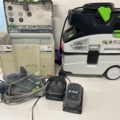 1225013-1 Sänksåg Festool, dammsugare Festool, laddare, batteri