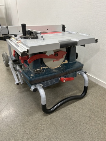 1225026-4 Table saw Bosch GTS 10XC with stand GTA 60