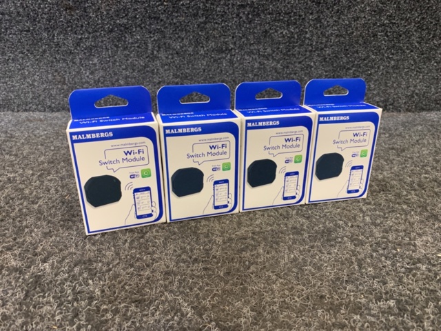 1253853-2 4 pcs Wi-Fi Smart Module, Malmbergs 9917014
