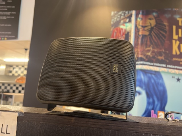 1244572-5 Table microphone Monacor PAM-10 with 2 speakers Veres Audio